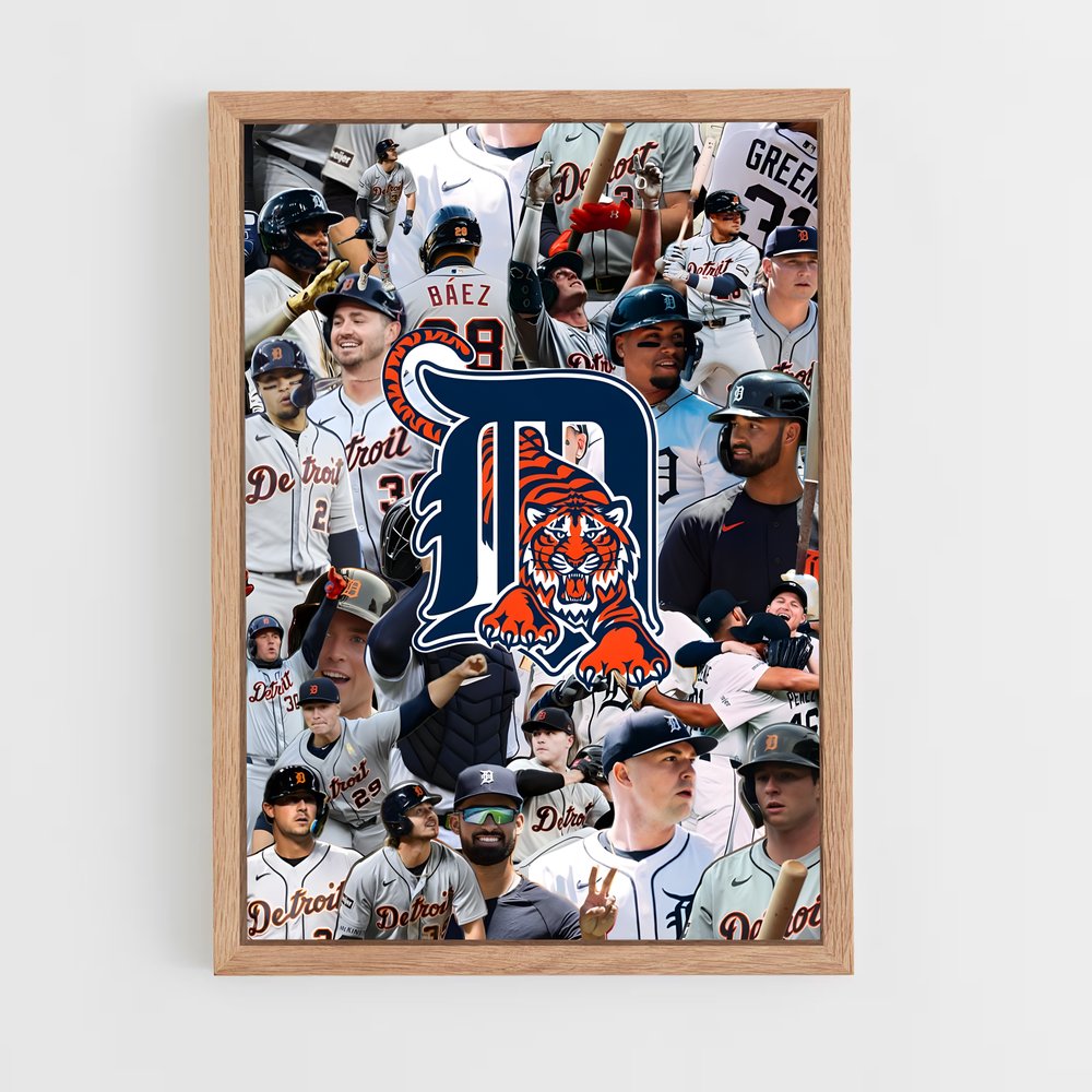 Poster Detroit Legends – affiche Baseball (vue 4)